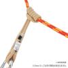 GM CLIMBING 30kN Double Braid Double Braid Structure Rigging Rope Polyester Sheath and Nylon Core Braid 30M Cut Size Orange 11.5mm