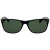 Ray Ban New Wayfarer Farbmischung Grün Klassisch G 15 Quadratisch Unisex Sonnenbrille Rb2132 6052 58