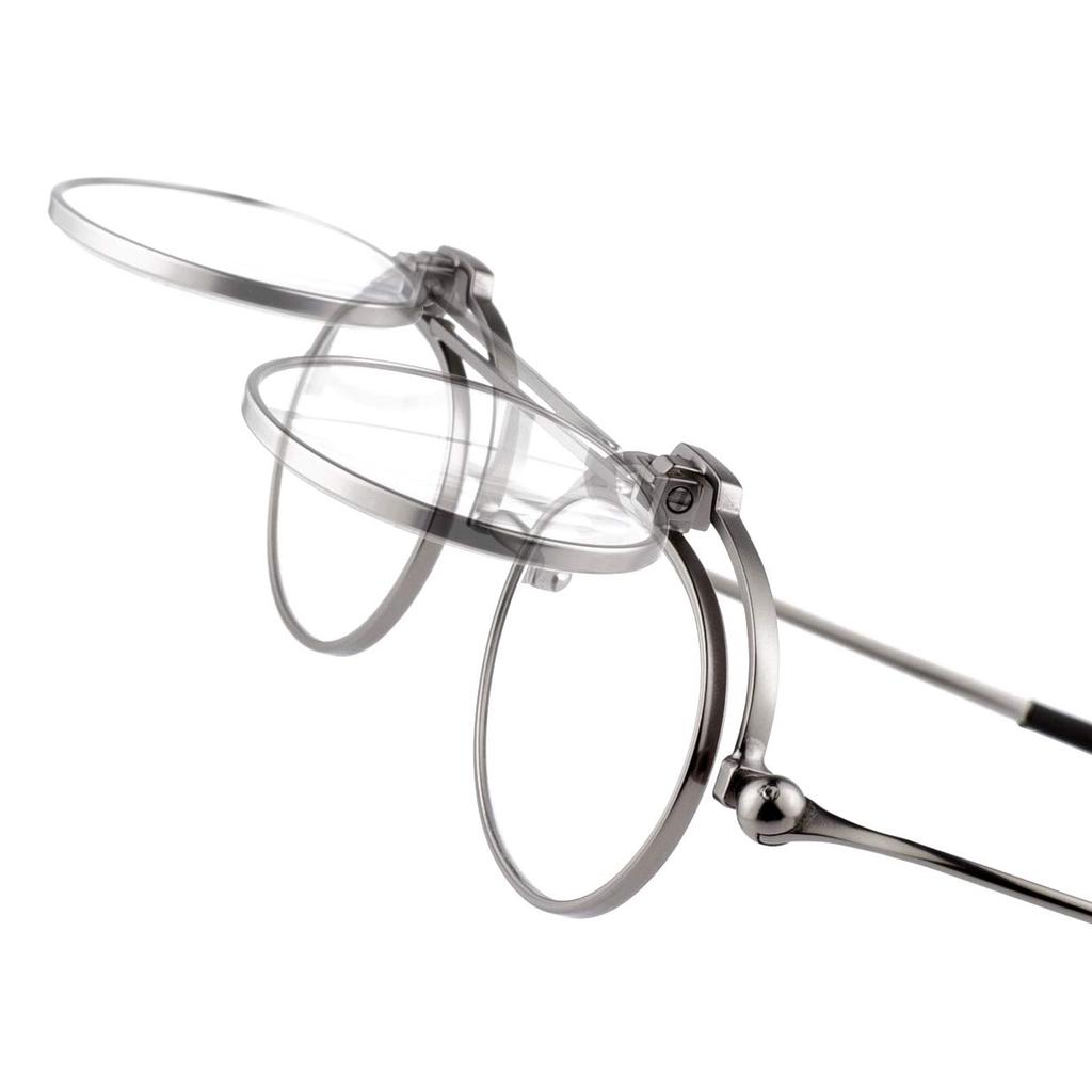 Lesezeichen Lesen Dünn Lesen Blaulicht UV Funktionell Silber Sabae Hersteller Planung [SHIORI] Klappbrille, Brille, Leichtgewicht, Schnitt,
