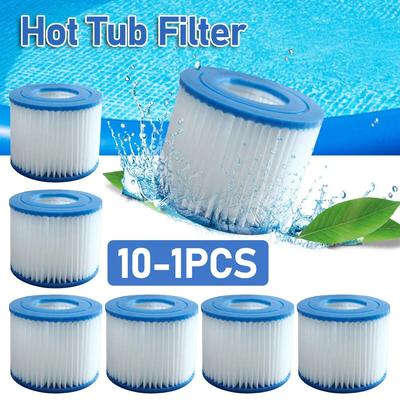 Filtro de Piscina Tipo VI de Repuesto Cartucho de Filtro para Piscina Flowclear Tamaño VI para Lay-Z-Spa para Filtro Intex