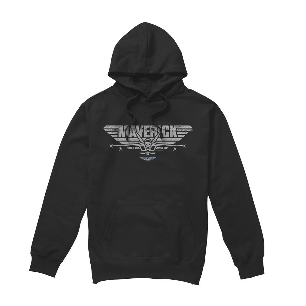Top Gun: Maverick Mens Plane Logo Hoodie
