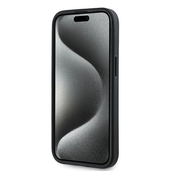 Karl Lagerfeld Klhcp14Spqdsmgk Iphone14 / 15 / 13 6.1 Czarny/Black Hardcase Diagonal Quilted Script