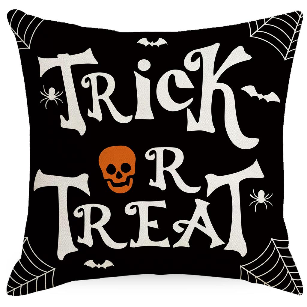 Halloween Pillow Cover Living Room Sofa Bedroom Pillow Cover Cushion Home Ornament Pillow Premium Durable Quality