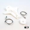 BWR1083 Window Regulator Repair Kit Rear Left for VW Tiguan MK1 5N 2007-2018 5-Door SUV 5N0839461