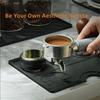 Non-Slip Coffee Tamping Mat Heat Resistant Durable Silicone Coffee Mat Food Grade Protective Coffee Barista Tools