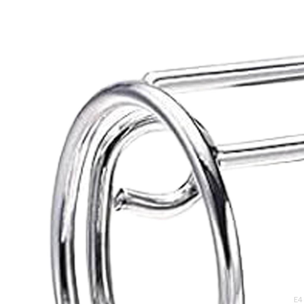 10 Pack Nail Rings for Acrylic Nails, No Required, Adjustable Size Women