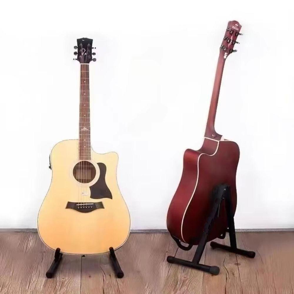 Non-slip Instrument Display Stand Steel Guitar Support Vertical Guitar Rack  Classical Guitar