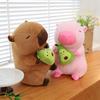 New Avocado Capybara Plush Toy Rag Doll Sleeping Pillow Children's Companionship Gift