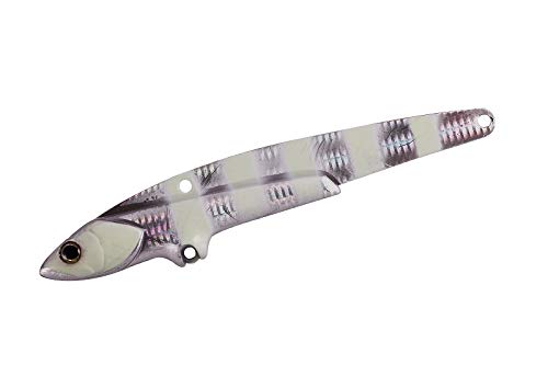 

JACKALL Big Backer 107 Lure, Aluma Custom Glow Stripe/Slim Border Holo.