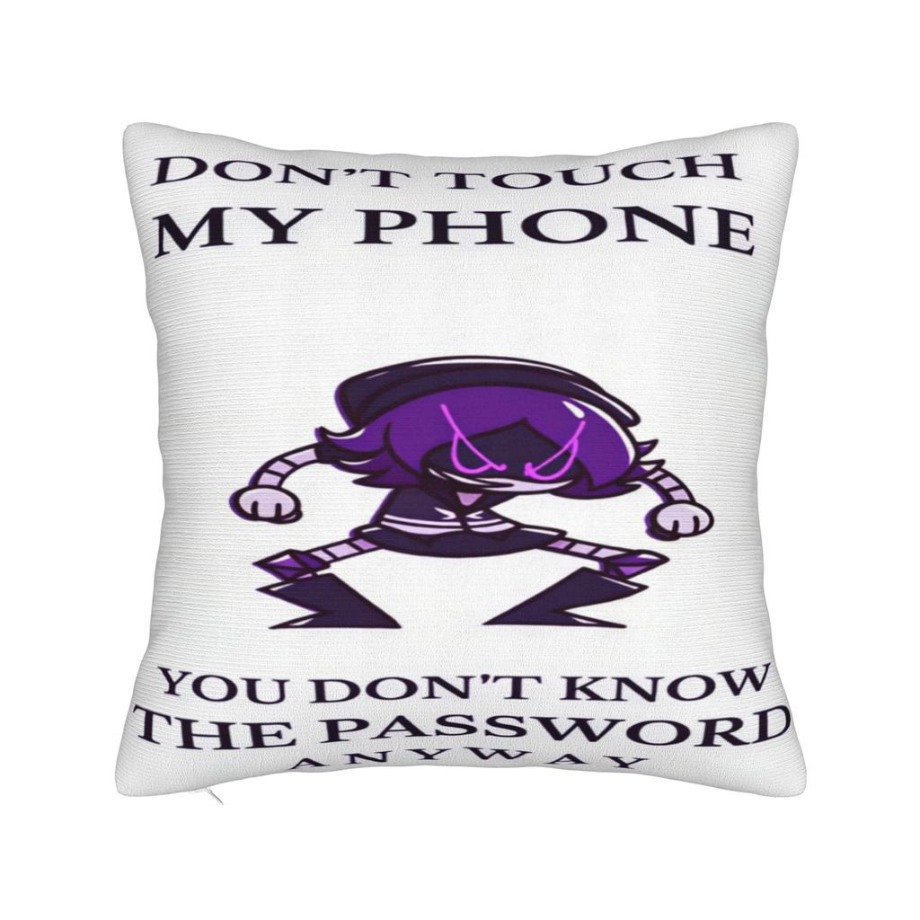 Murder Drones Uzi Doorman Pillow Case Comfy Pillow Cover Kawaii Cushion Cover For Chair Sofa Home Decor