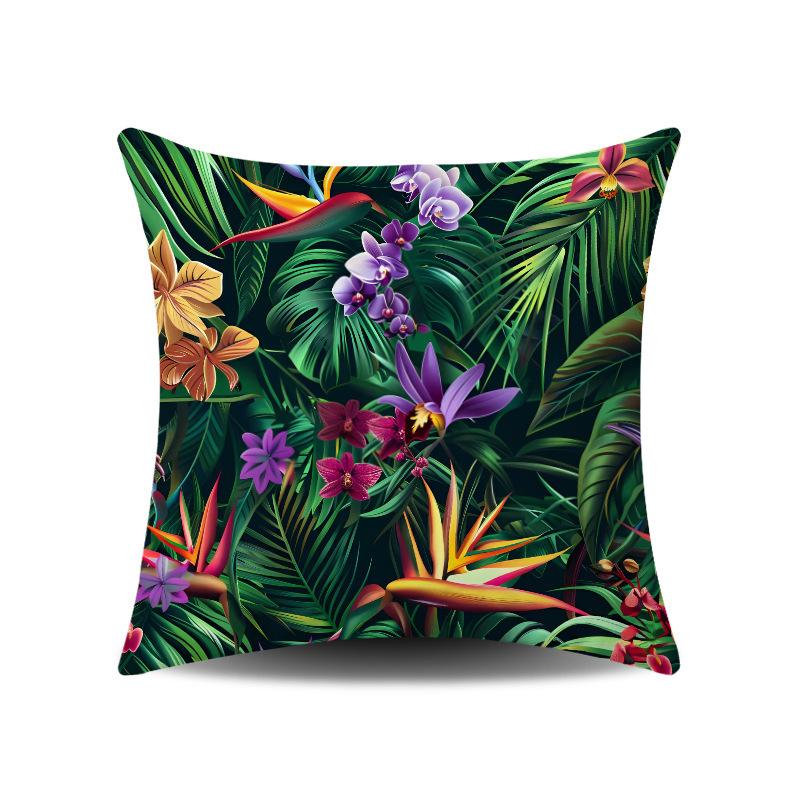 Sommer Tropische Pflanze Monstera Deliciosa Elemente Klein Frisch Heimdekoration Schlafzimmer Wohnzimmer Büro Kissen