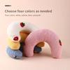 Little Pillow Suitable For Cats Fashion Neck Protector Deep Sleep Puppy U-Shaped Pillow Cat Pillow Kitten Headrest Dog Sleeping Pillow Decor