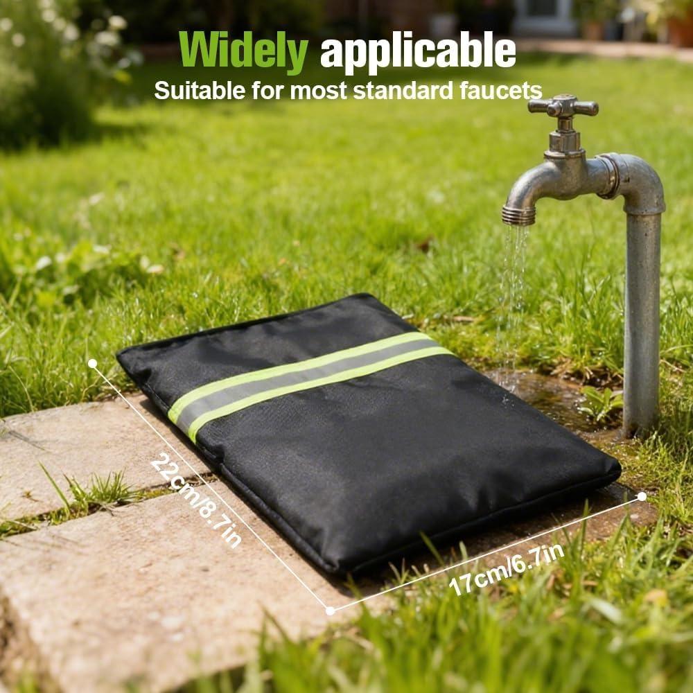 Winter Outdoor Faucet Cover, 2026 New Outdoor Faucet Frost-Proof Cover, Pipe Insulation Waterproof Protective Cap (3-Pack)