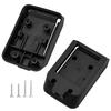 Vertical Wall Mounted Battery Holder Battery Holder Battery Frame Black Battery Holder Countersunk Screw Holes