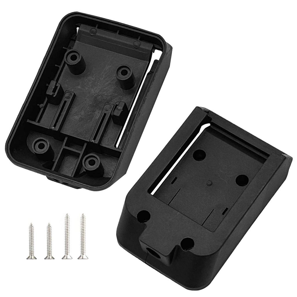 Vertical Wall Mounted Battery Holder Battery Holder Battery Frame Black Battery Holder Countersunk Screw Holes