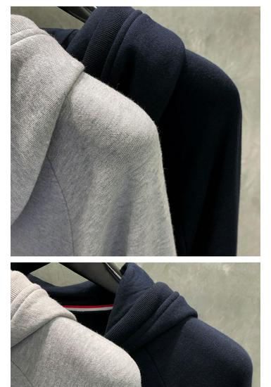 TIME BREATHE Unisex Zip-Up Hooded Sweatshirt: Spring/Autumn Streetwear Jacket