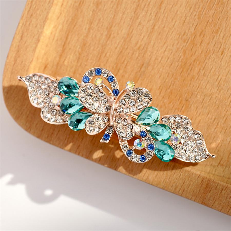 Korean style fashion ladies spring clip small butterfly alloy hair clip hair accessories fresh and elegant versatile accessories