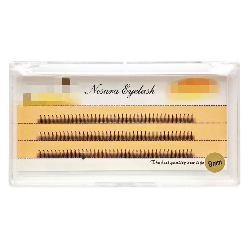 A-Type Fairy Hair False Eyelashes: Self-Grafting Thick Triangle Eyelash Scarecrows