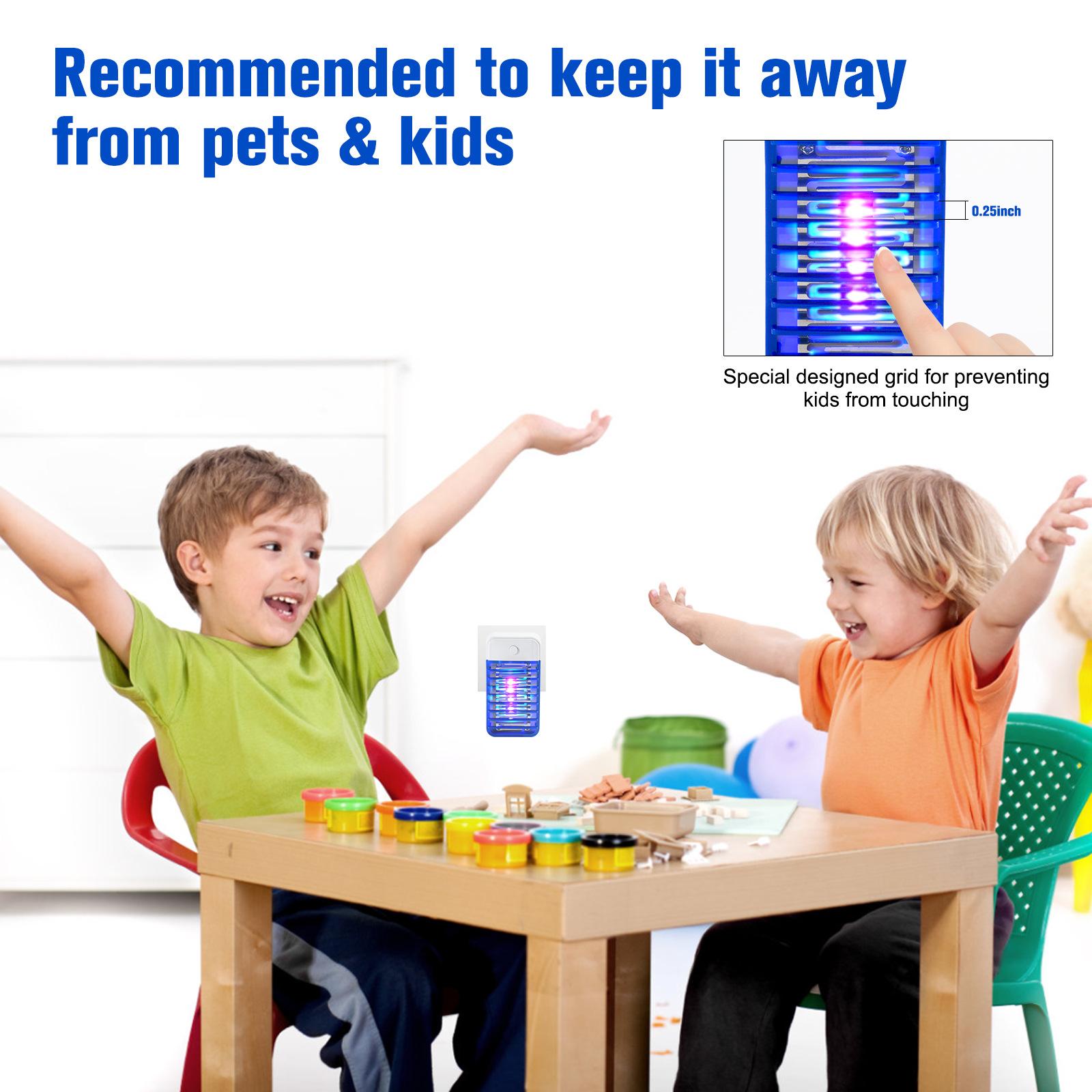 

Smart Photocatalytic Powerful Insect Killer LED UV Mosquito Killer Lamp EU Plug Black