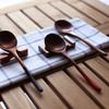 1PC Wooden Spoon Kitchen Cooking Utensils Tool Honey Milk Tableware Long Handle Teaspoon Soup Spoon  Wooden Spoon Tableware