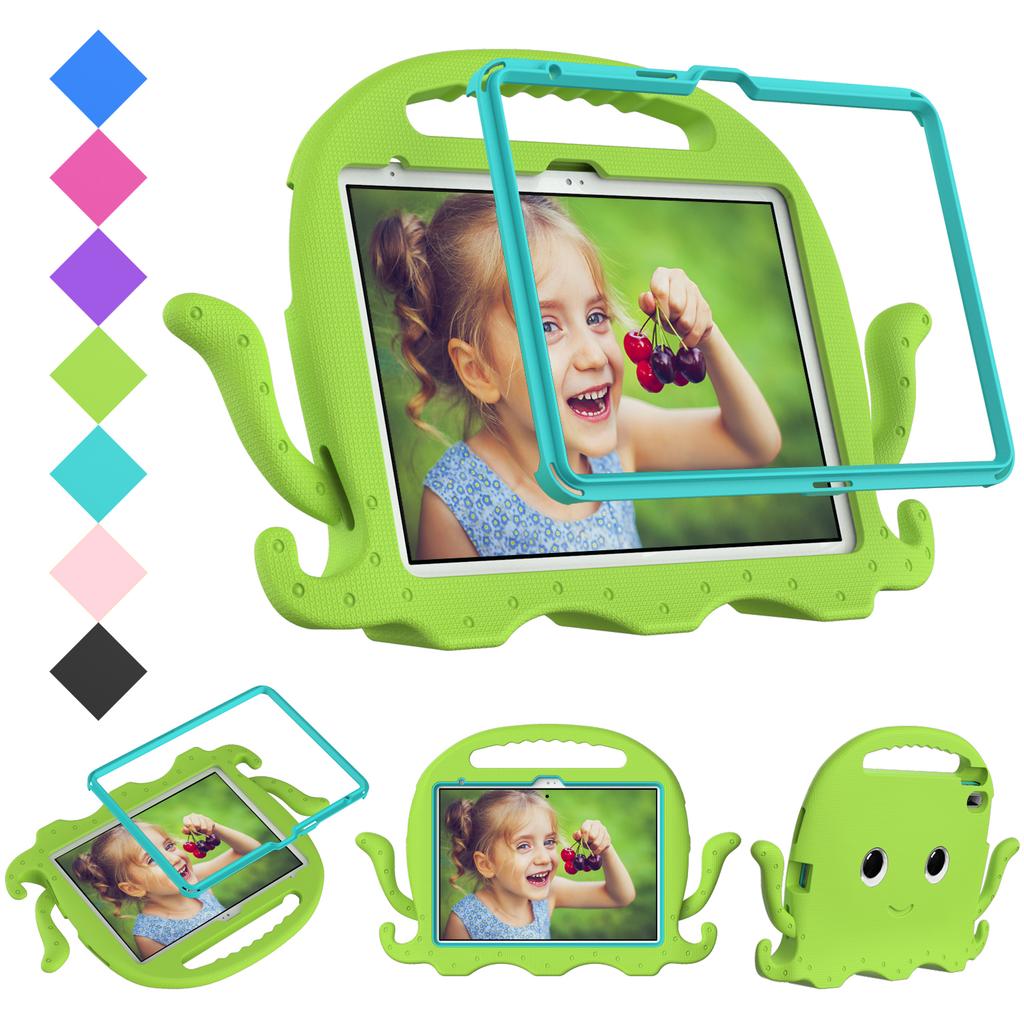 Octopuses EVA Kids Case For Samsung Galaxy A8.0 T290 T295 A9 A11 8.7in A7Lite A7 T500 T509 10.4 A8 X200 X205 10.5in Tablet Cover