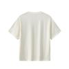 Anta Loose Short Sleeve Knitted T-Shirt Women tops Ivory 962628106-3