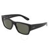 Ray Ban Carlos Polarized Green Rectangular Unisex Sunglasses Rb0947s 901 58 56