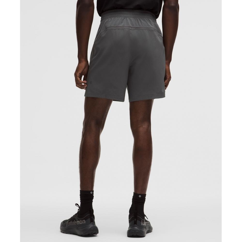 Lululemon Pace Breaker Linerless Short 7  Onyx Grey