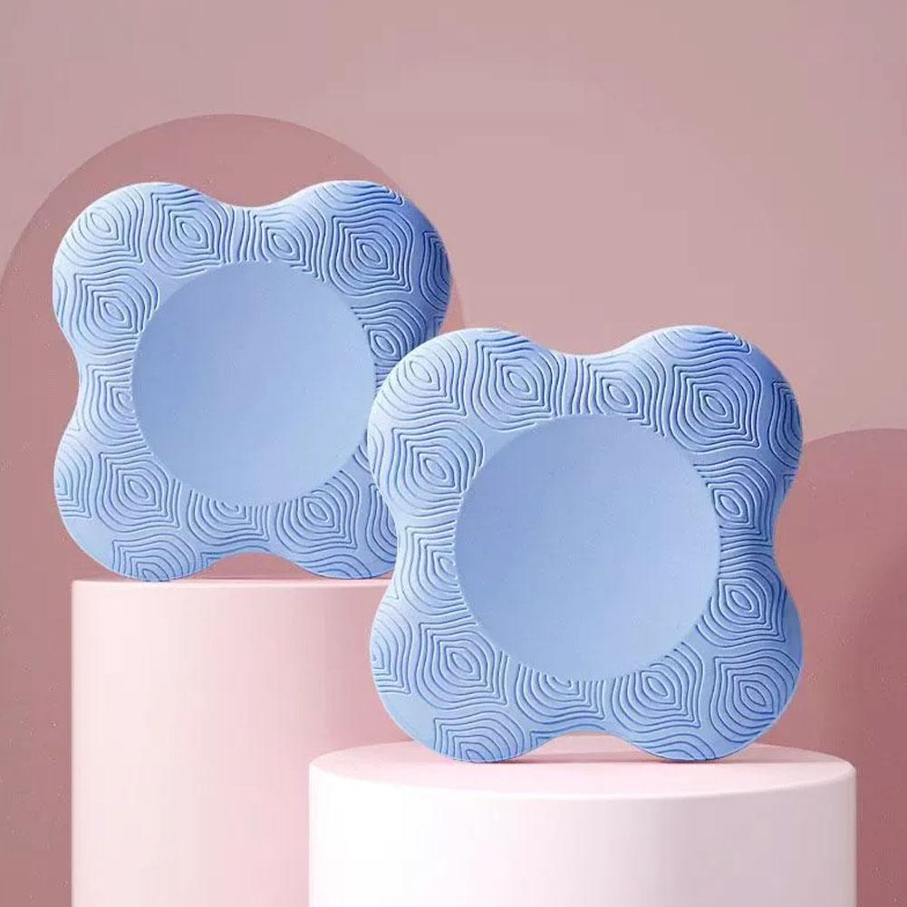 1/2pcs Yoga Kneeling Mat Thickened Shock Absorption Support Mat Knee Pad Portable Yoga Mat Exercise Fitness Yoga Accessories