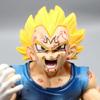 Anime Dragon Ball 26CM Combat Form Demonization Battle Damage Vegeta Figure Statue PVC Model Toys Decora Gifts