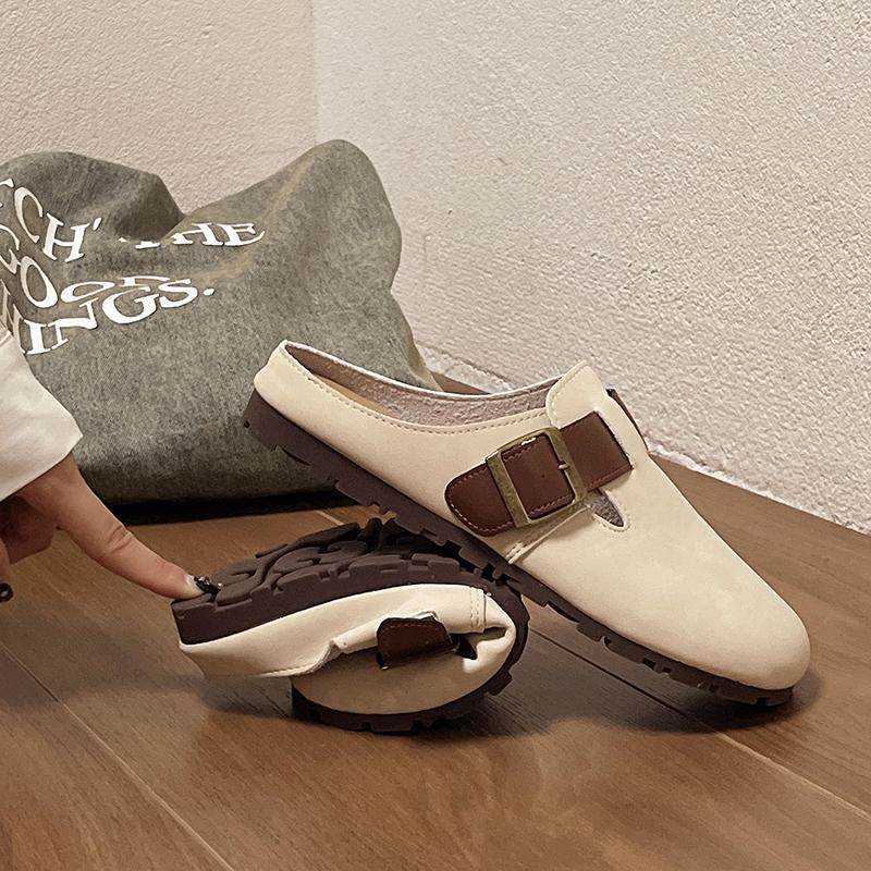 Chaussures tendance 2024 pour femmes : mules en daim, pantoufles, sandales avec soutien de la voûte plantaire, diapositives de plage, chaussures de maison de couleur unie