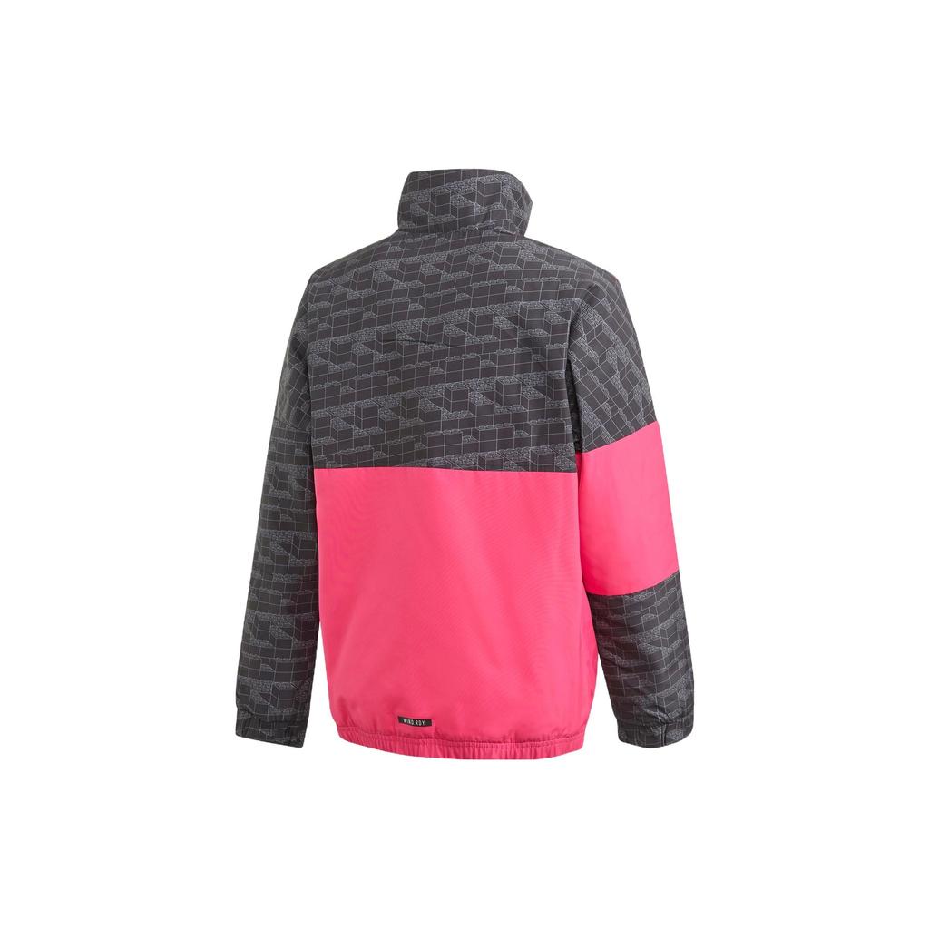 Adidas Logo Printed Stand Collar Half Zip Jacket Women Jacket Multicolor GN6772