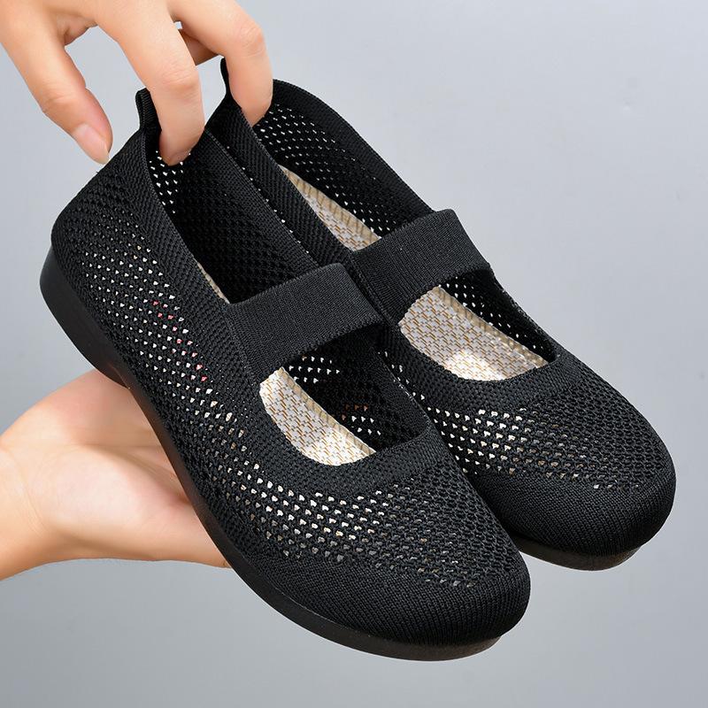 Shoes women's summer new casual women's shoes soft sole breathable fashion mother shoes cloth shoes women