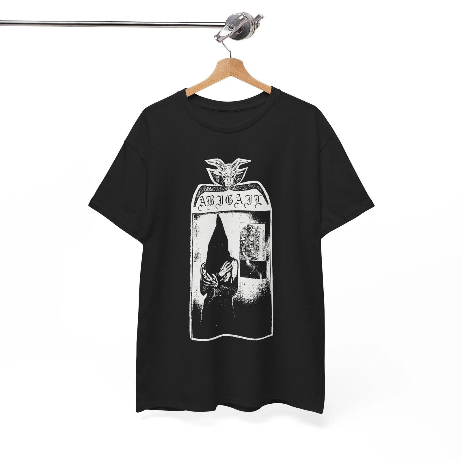 Abigail Shirt Abigail Black Metal Gothic shirt, Music Band bathory Unisex Tee 4XL