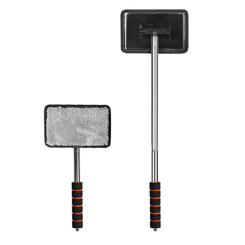SEAMETAL 1pc Car Windshield Cleaning Brush with Long Handle Wiping Tool for Cleaning and Protecting Windshield