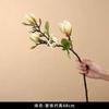 Artificial Flower Silk Magnolia Bouquet Diy Photo Props Wedding bridal bouquet Table Party Vase Home Outdoor Garden Decoration