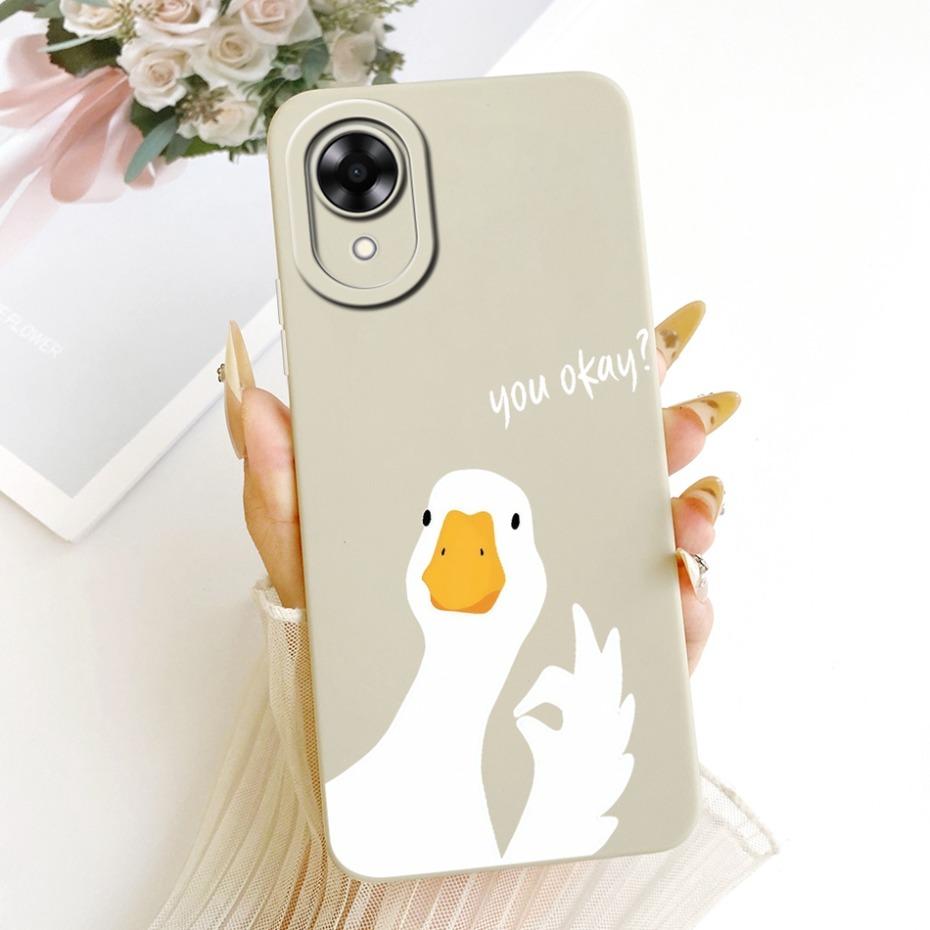 New Fashion Phone Case For OPPO A17K A17 Soft Silicone Cases For Oppo A17 A17K CPH2471 CPH2477 Shockproof Covers Bumpers
