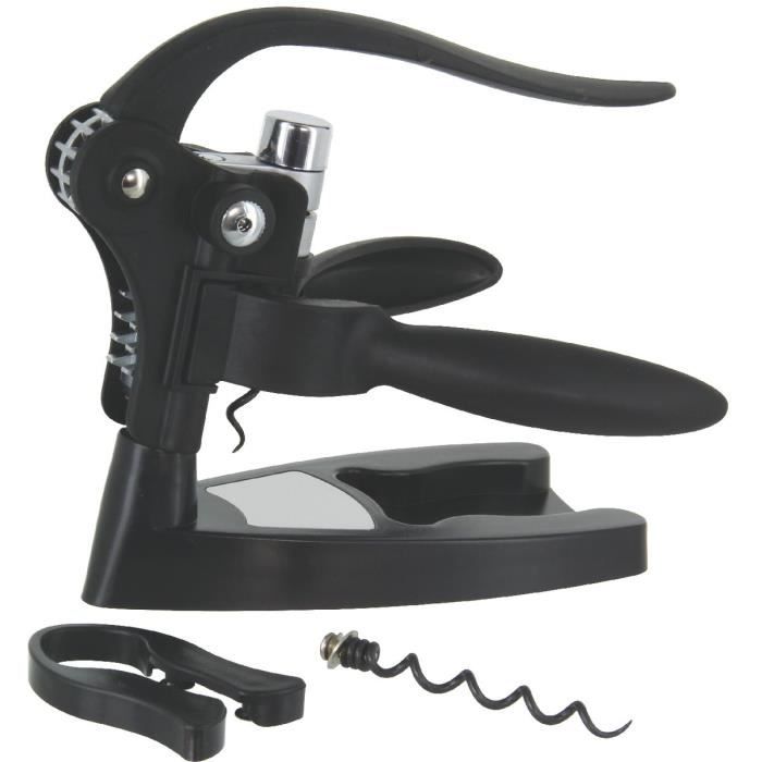 Tire-bouchon automatique - Le caviste - Métal - 3 pièces - Essentiel