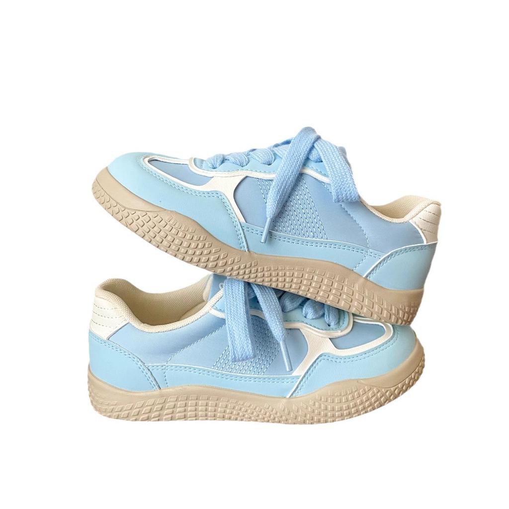 Pink Niche Design German Training Board Shoes Women's Spring and Autumn 2025 New Versatile Casual Sports Shoes Forrest Gump White Shoes