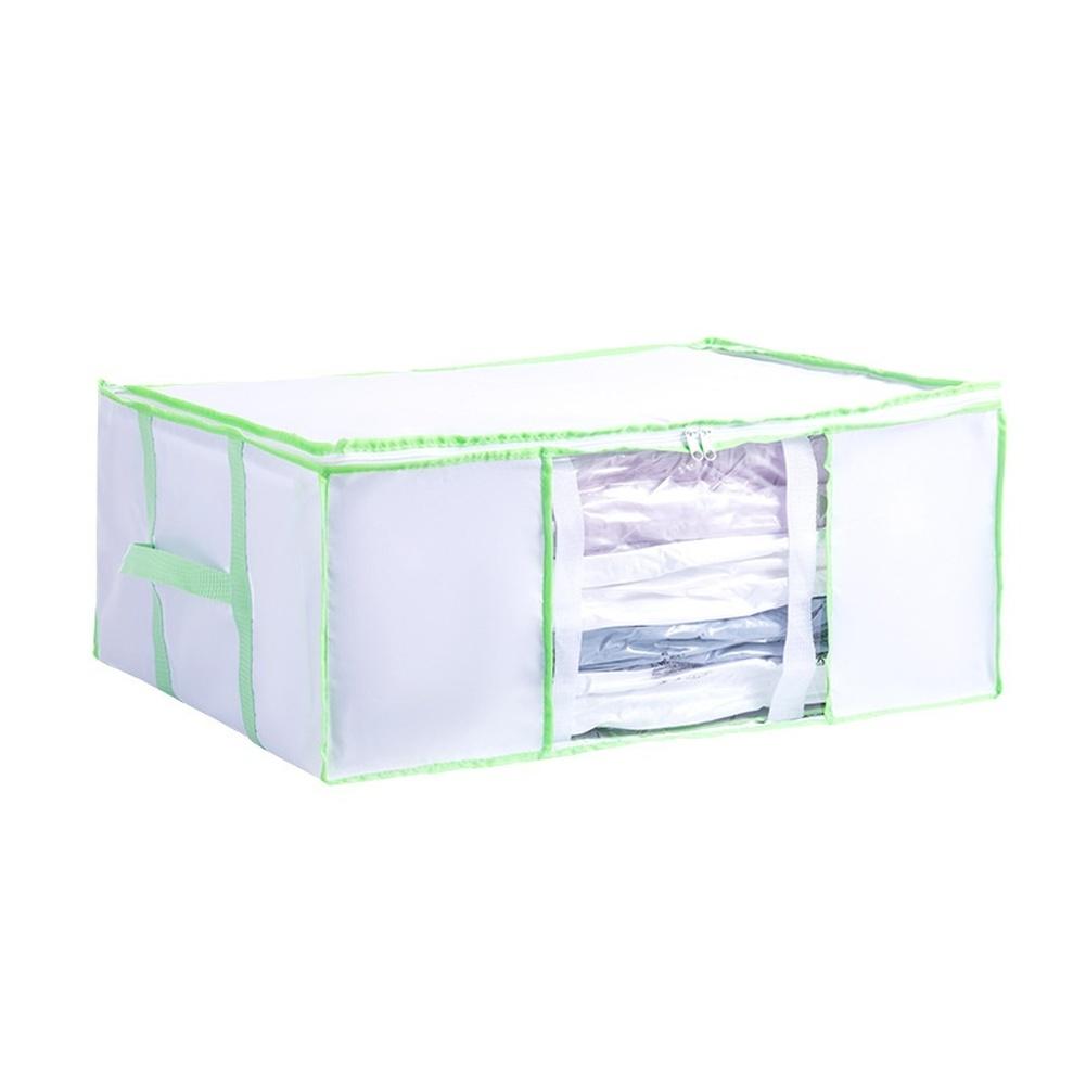 Underbed Storage Bag Vacuum Storage Bag Dual Protection Design Vacuum Compression PA PE Material Transparent Window