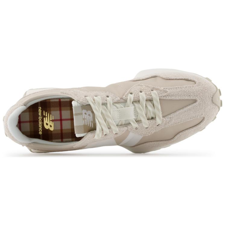 New Balance Unisex 327 Beige Bianco U327HX