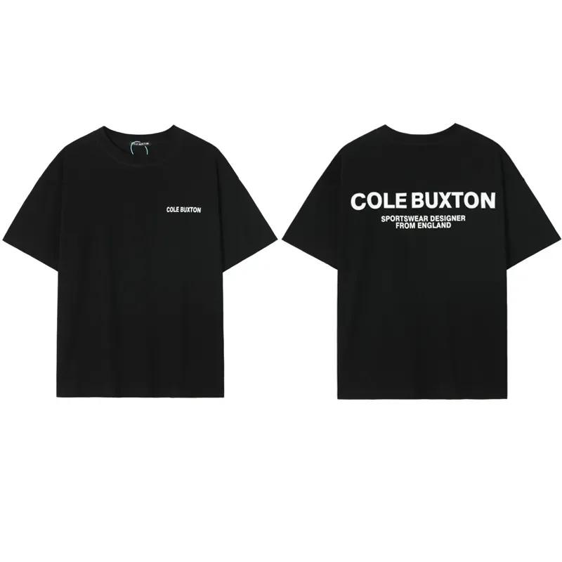 Summer Fashion Heavyweight Retro Men's English Letters 100% Cotton Printed Round Neck High-quality Casual Fitness Street T-shirt