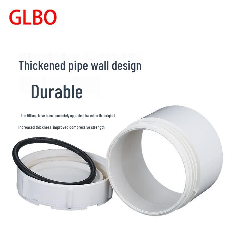GLBO PVC Drain Pipe Cleanout Inner Plug Cap