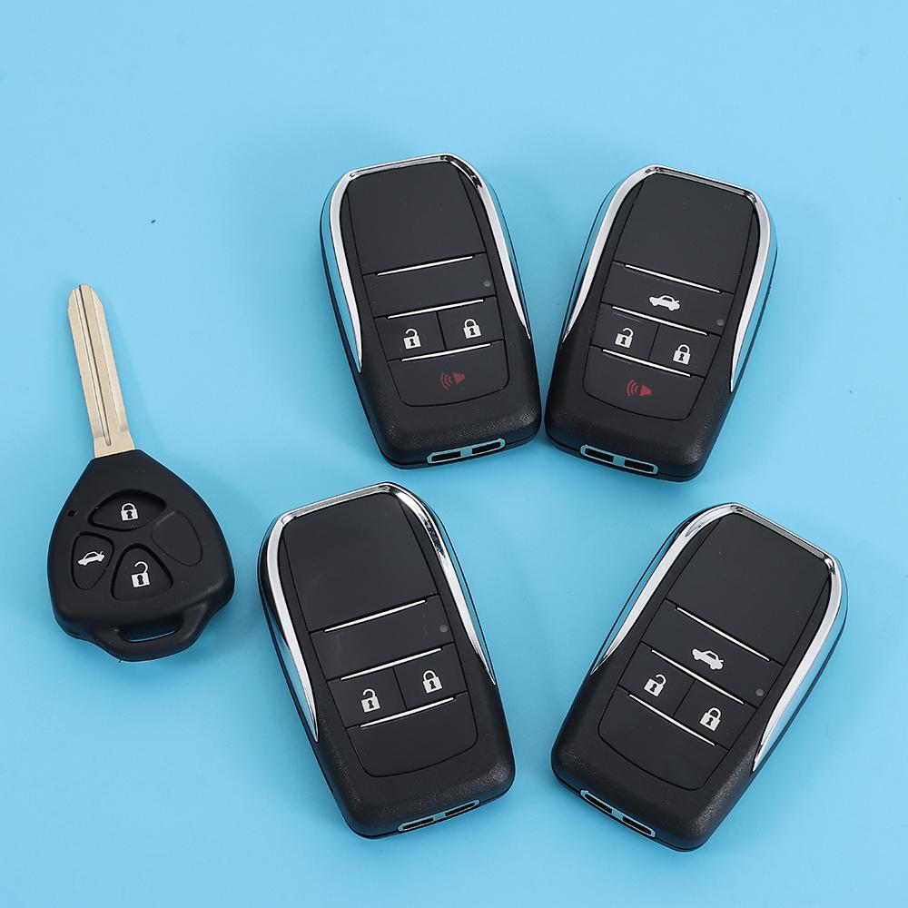 Durable For Reiz 2/3/4 Buttons Flip Key Fob Cover Remote Key Case Automotive Key Car Key Shell