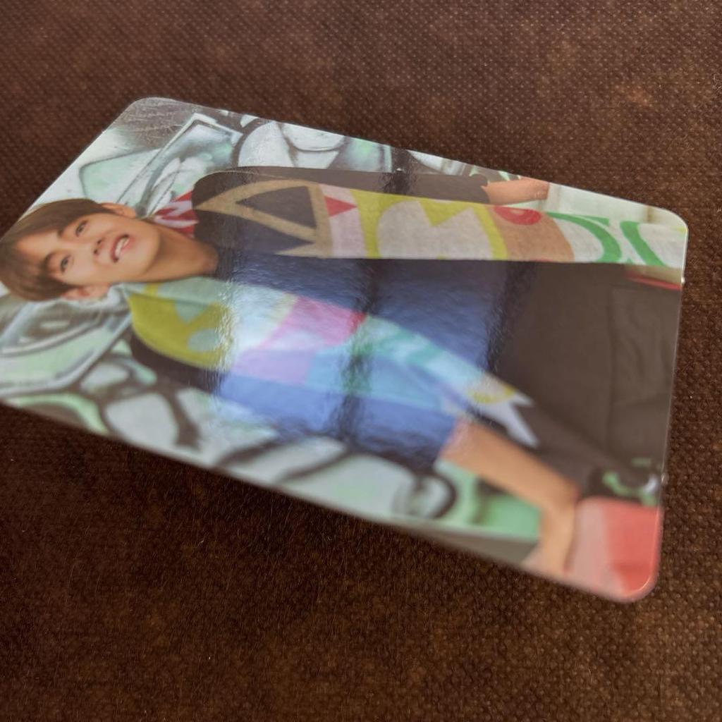[USED] BTS Sea Green 2017 Trading Cards V Taehyung