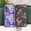 Showy Flowers Case For Samsung A56 A36 A26 A16 A06 A54 A34 A24 A14 A15 A25 A35 A55 A73 A53 A33 A23 A13 A03 S A72 A32 A12 A22 5G