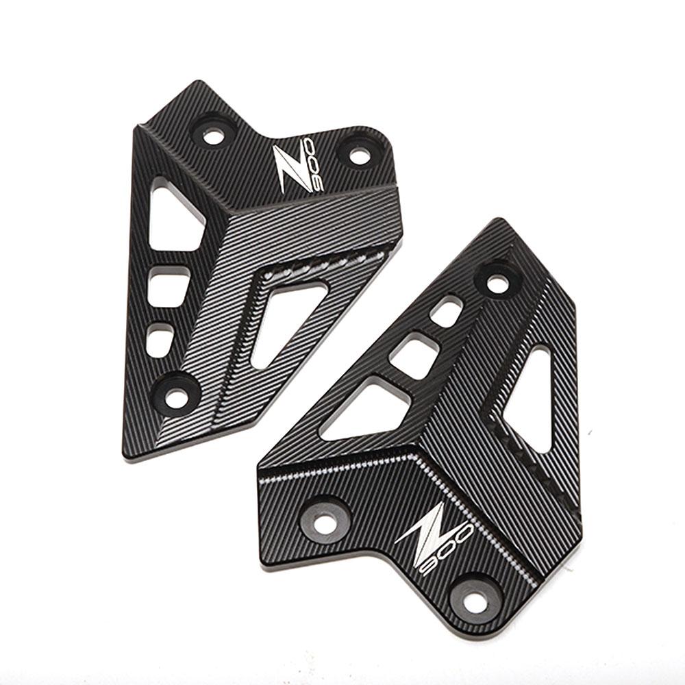 Motorcycle Accessories Foot Peg Heel Protection Protective Film Mount Heel Guard Protector For Kawasaki Z900 Z 900