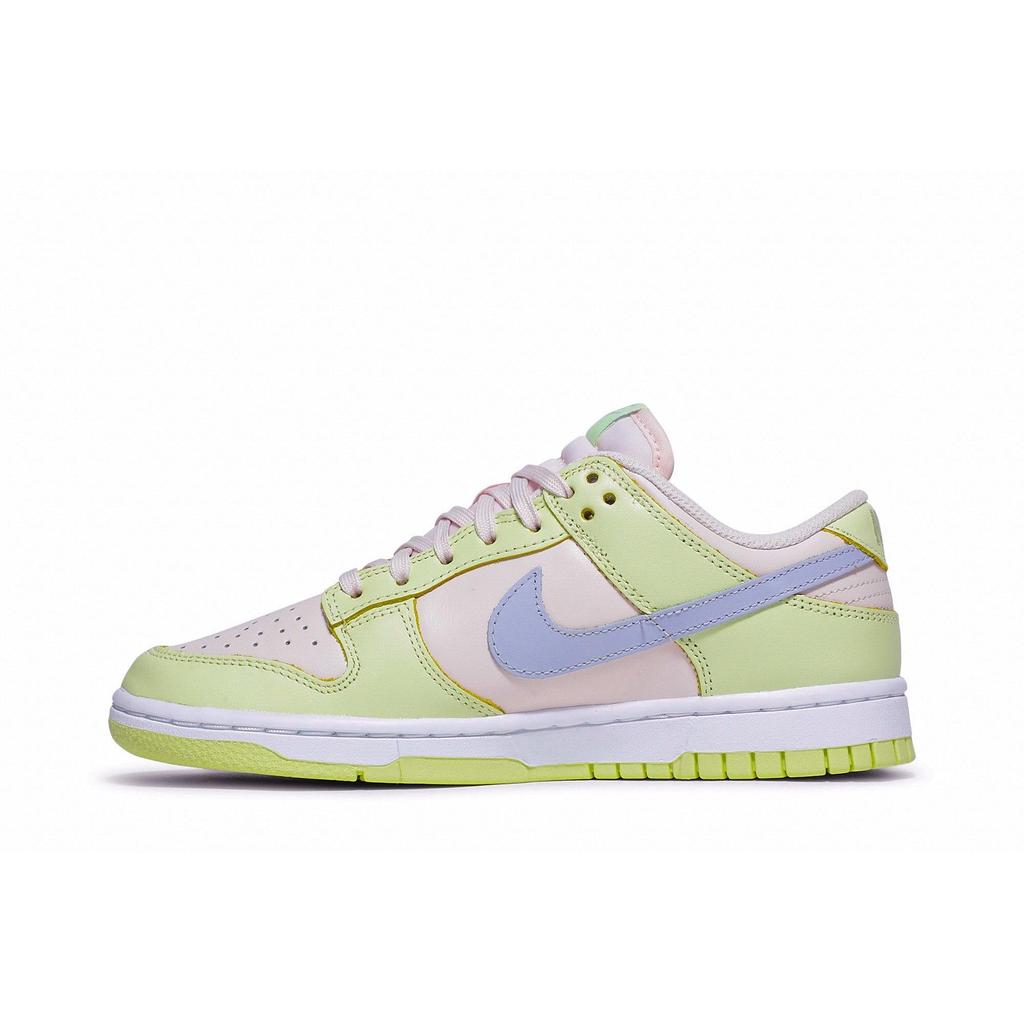 Nike Womens Dunk Low 'Lime Ice' (women's Sizes) Light Soft Pink / Ghost / Lime Ice / White Skateboard Shoes DD1503 600