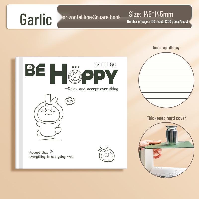 Hardcover Exquisite Planner: Simple Student Diary & Thick Notepad