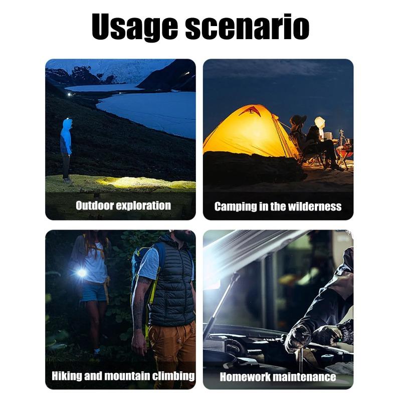 Flashlight, Strong Light Rechargeable Super Bright Outdoor Long-range Small Portable Torch Light Super Strong LED Flashlight